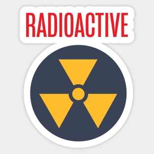Radioactive Sign Sticker